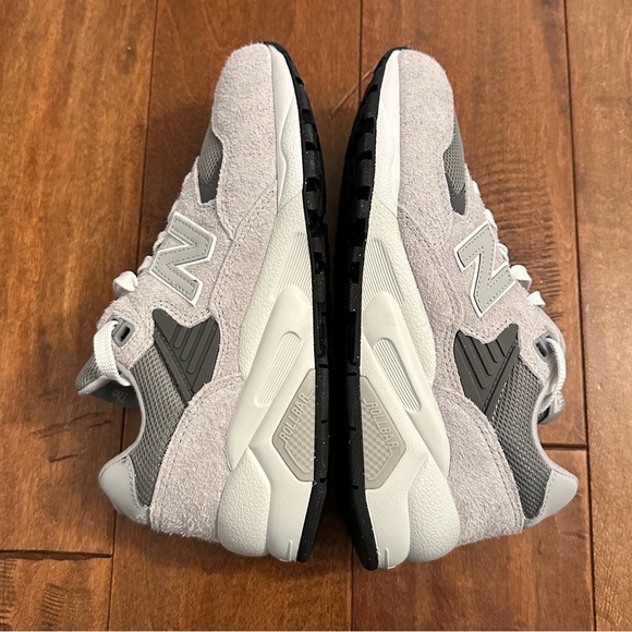 New Balance Gray 580 Mesh Suede Sneakers Sz 6 - Picture 9 of 16
